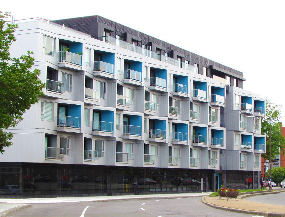 Aux Havres Urbains - Le Penthouse Du Kameleon Apartment Квебек Екстериор снимка